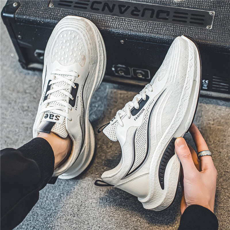 Men's Fashion Trend Fly-Woven Outdoor Running Shoes