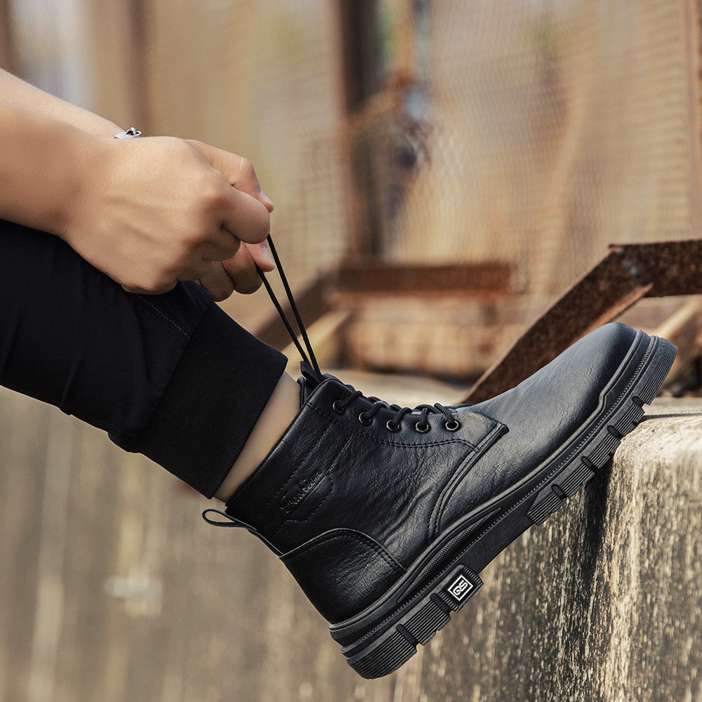 Men's British Style high-Top Martin Boots
