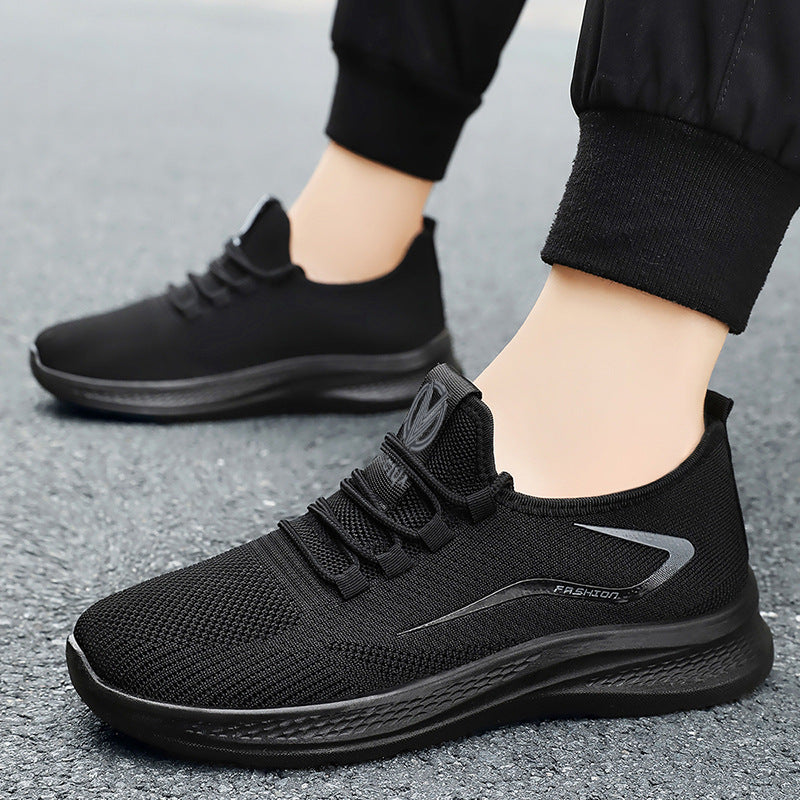 Men's Breathable Leisure Flying Woven Shoes