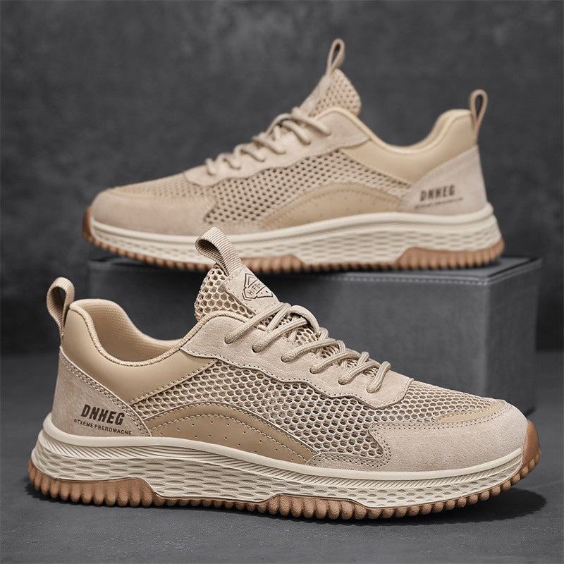 Men's Breathable Deodorant Mesh Running Shoes