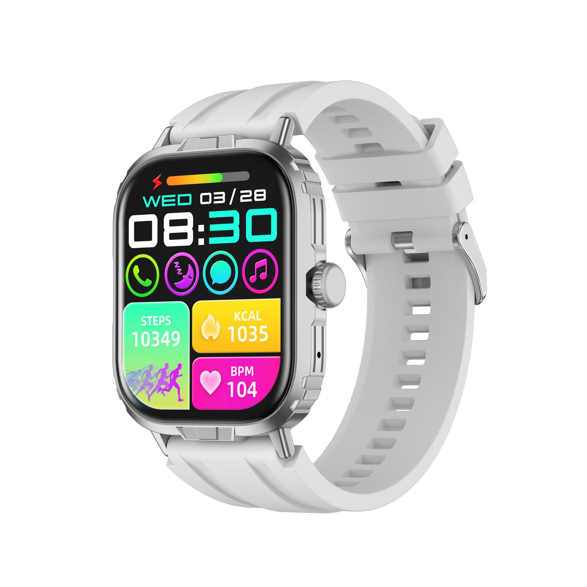 Outdoor M106 Bluetooth Call IP68 Smart Watch