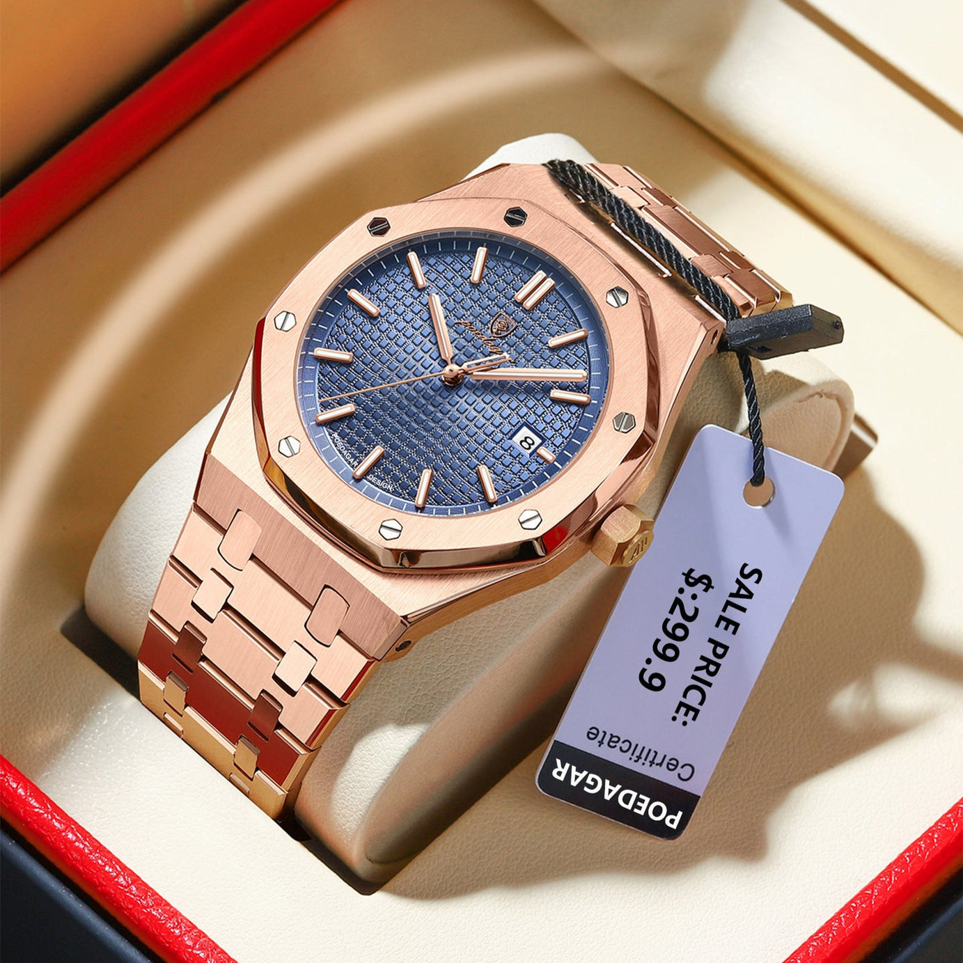 Men's Waterproof Luminous Luxury Watch