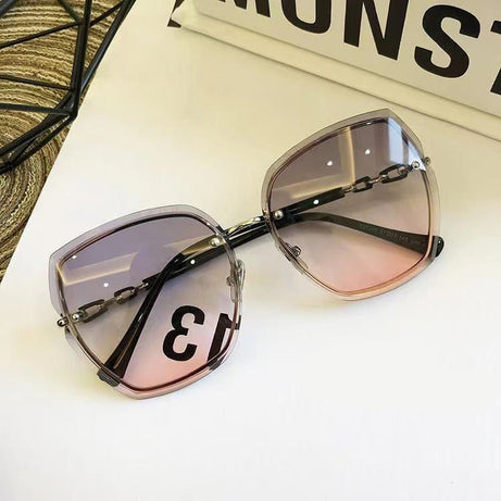 Women's Big Frame UV Protection Fashion Sunglasses