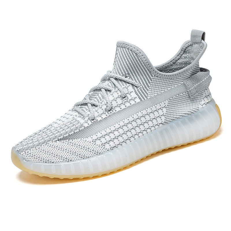 Men's Mesh Breathable Fly-woven Sneakers