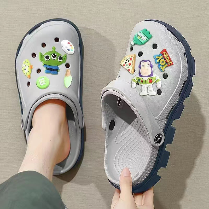 Men's Lightweight Trendy Thick-Soled Slippers