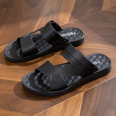 Men's Leather Breathable Casual Sandals