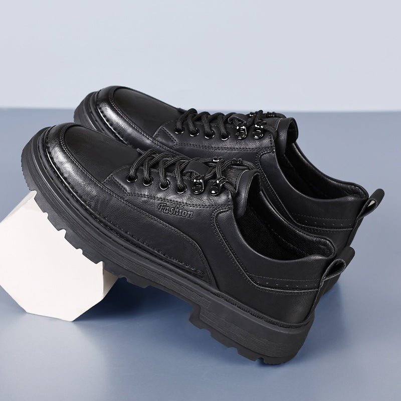 Men's Leather Leisure Trendy Casual Shoes