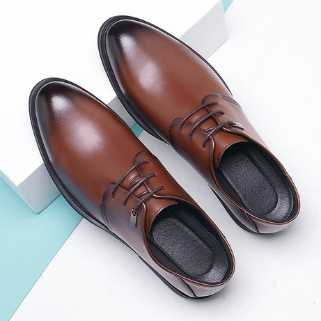 Men's Leather Formal British Style Casual Shoes