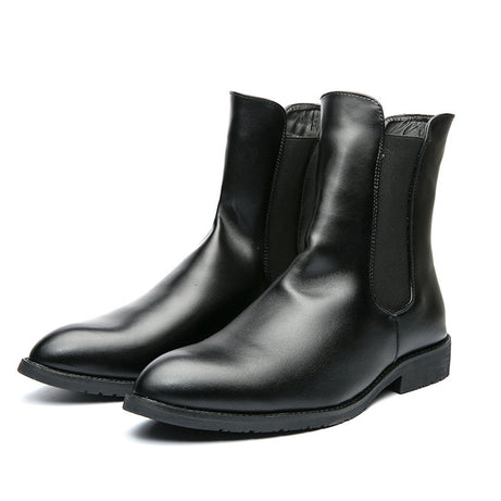 Men's Leather Fashion Chelsea Boots Casual Shoes