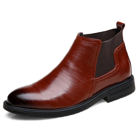 Men's Leather Outdoor Chelsea Boots