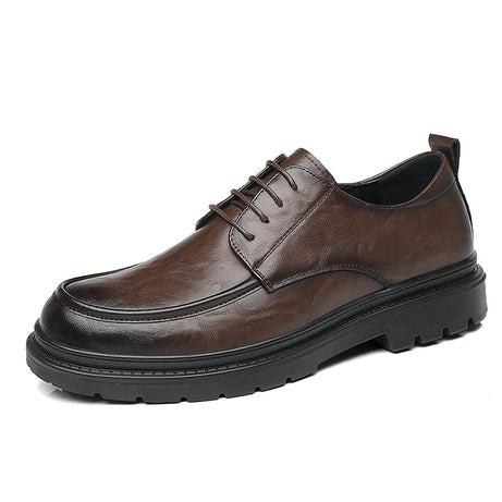Men's Leather British Fashion Trend Shoes