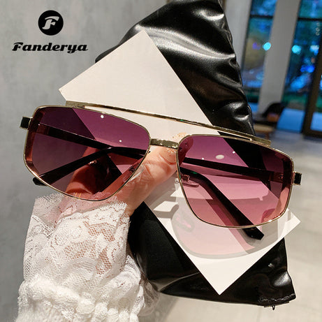 Women's Versatile Round-faced Sunglasses