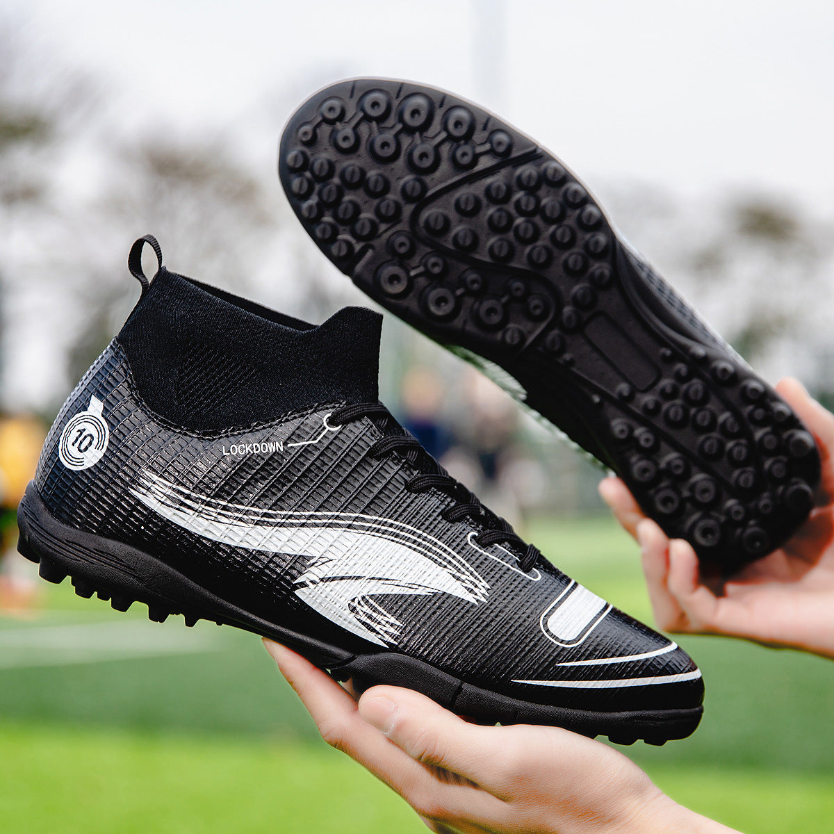 Men's Football Training Broken Nails Shoes