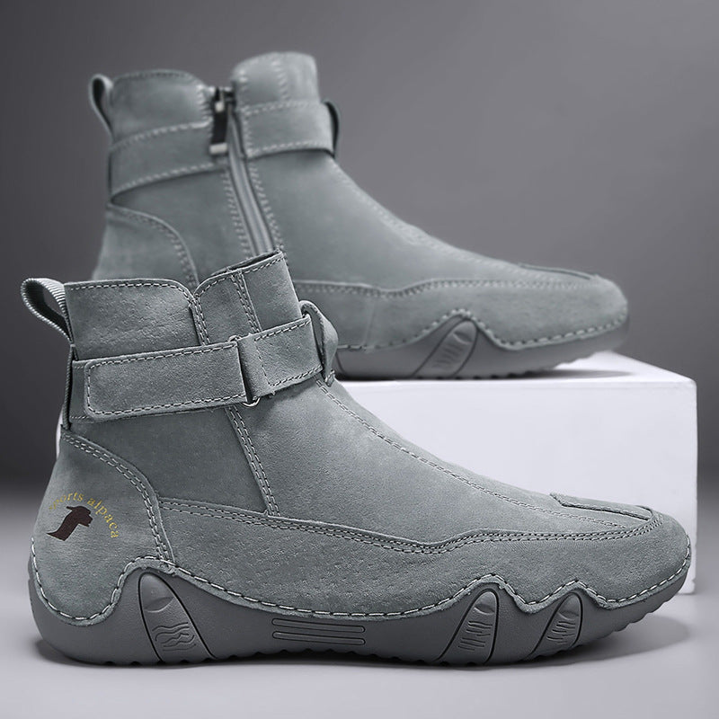 Men's Fashionable Trendy High-Top Casual Shoes