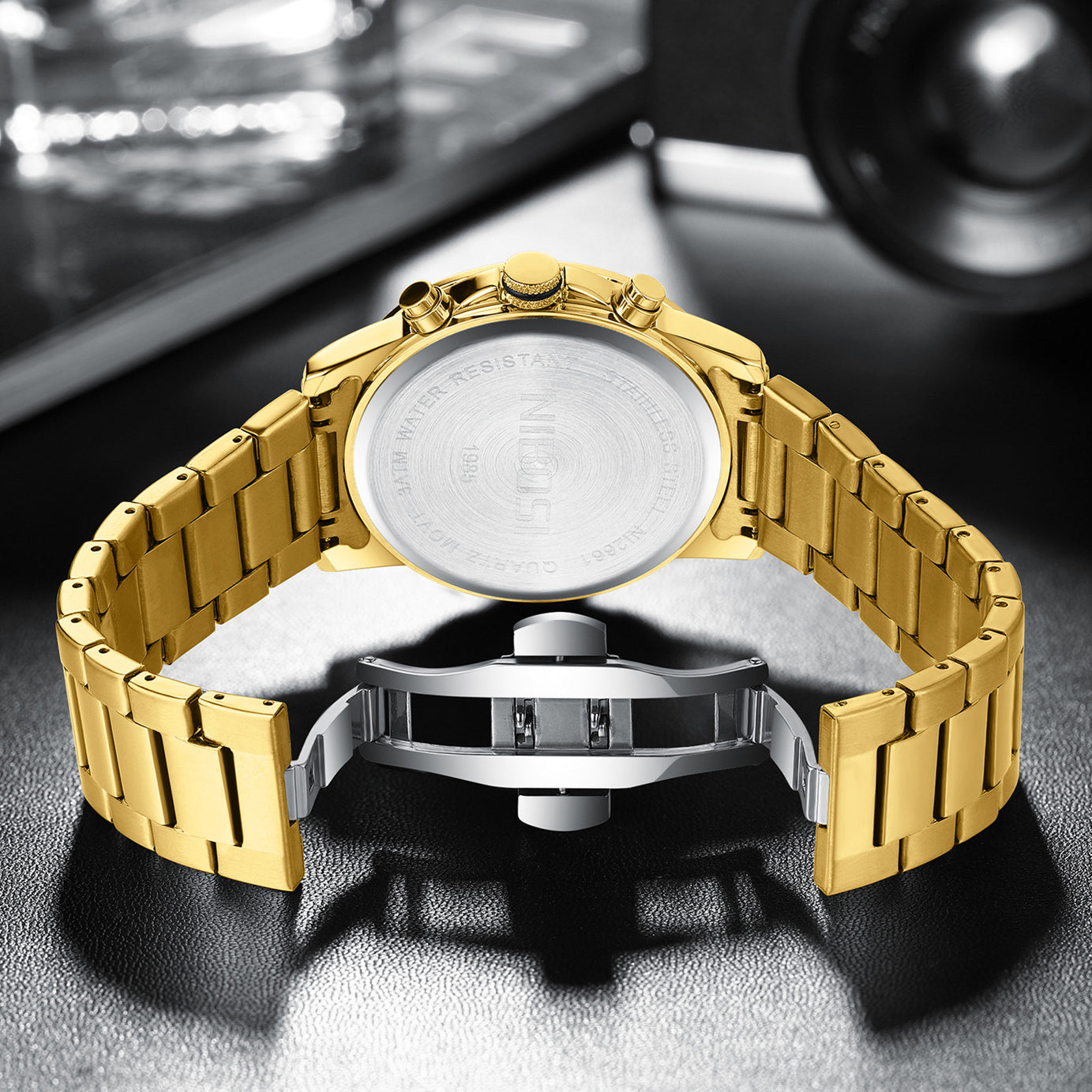 Men's Business Popular Brand  Quartz Watch