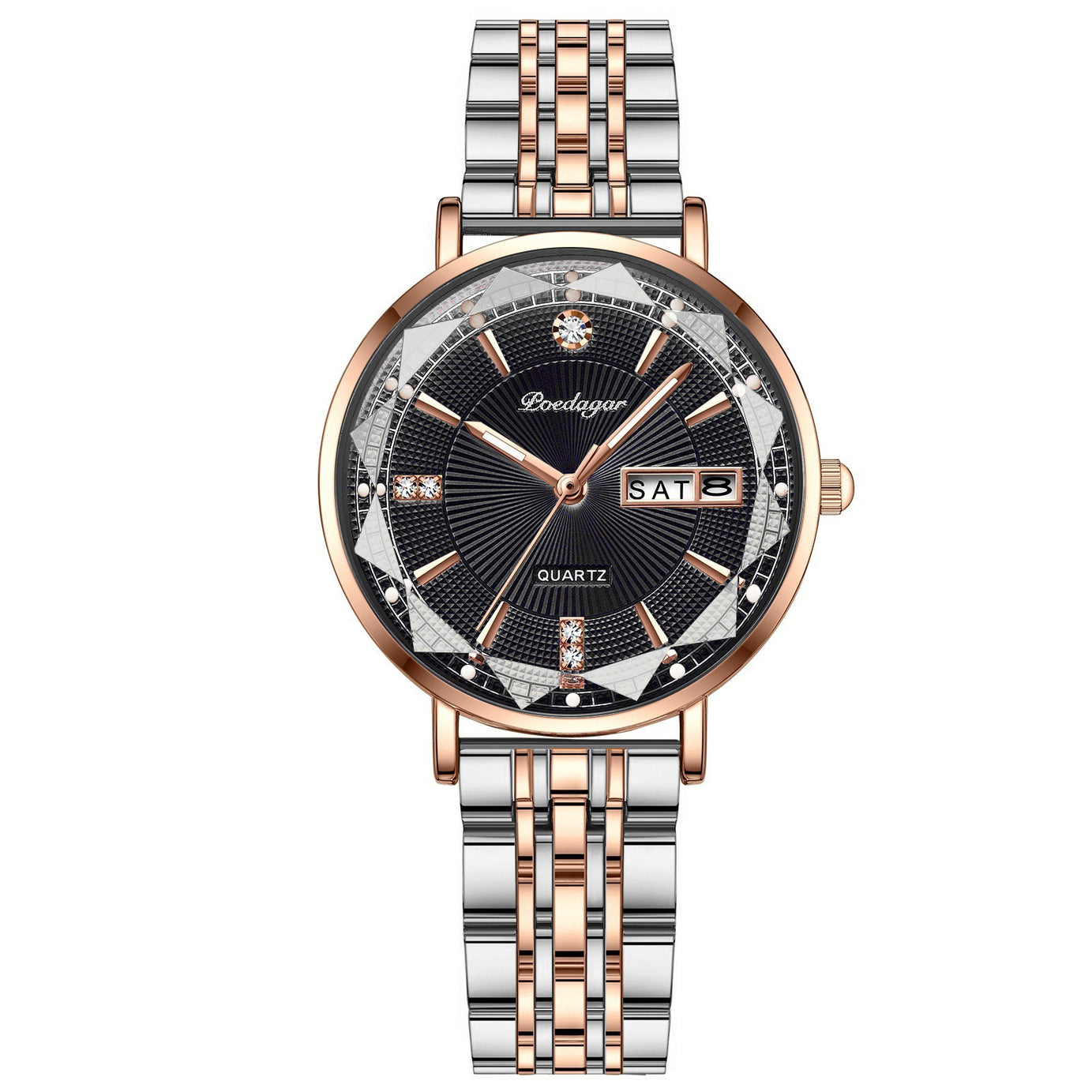 Women's Trendy Double Calendar Watch