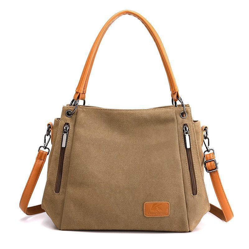 Women's Trendy Canvas Design Shoulder Bag