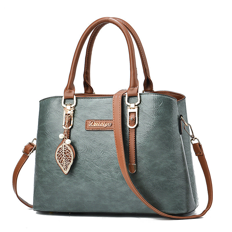 Women's Middle-aged Large Capacity Retro Handbag