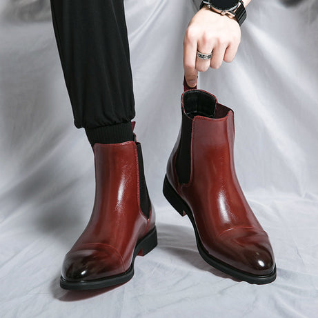 Men's Fashion British Style Chelsea Boots