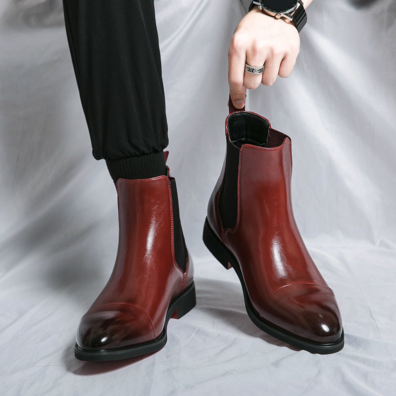 Men's Fashion British Style Chelsea Boots