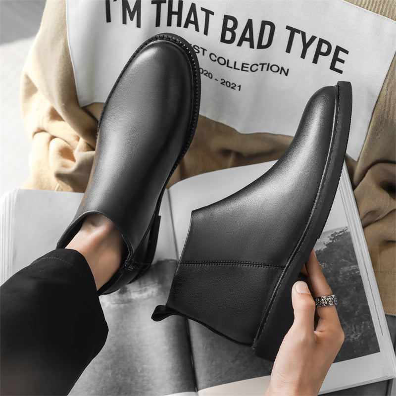 Men's Fashion Trend British Chelsea Boots