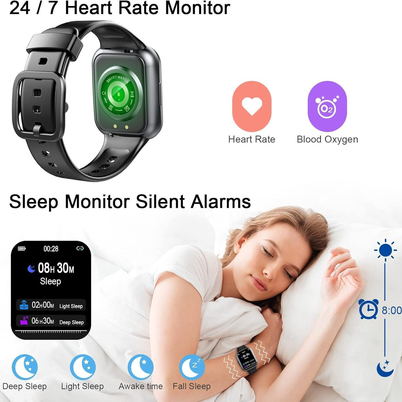 Popular Q23 Square Screen Smart Watch