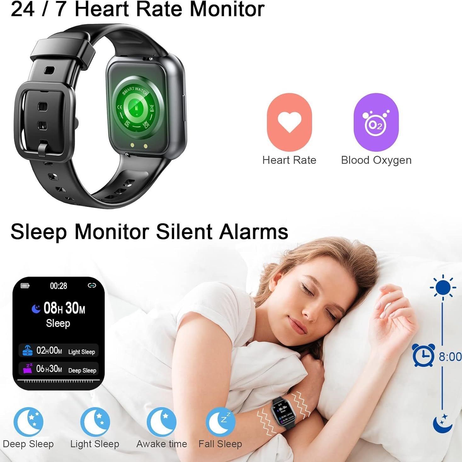 Popular Q23 Square Screen Smart Watch