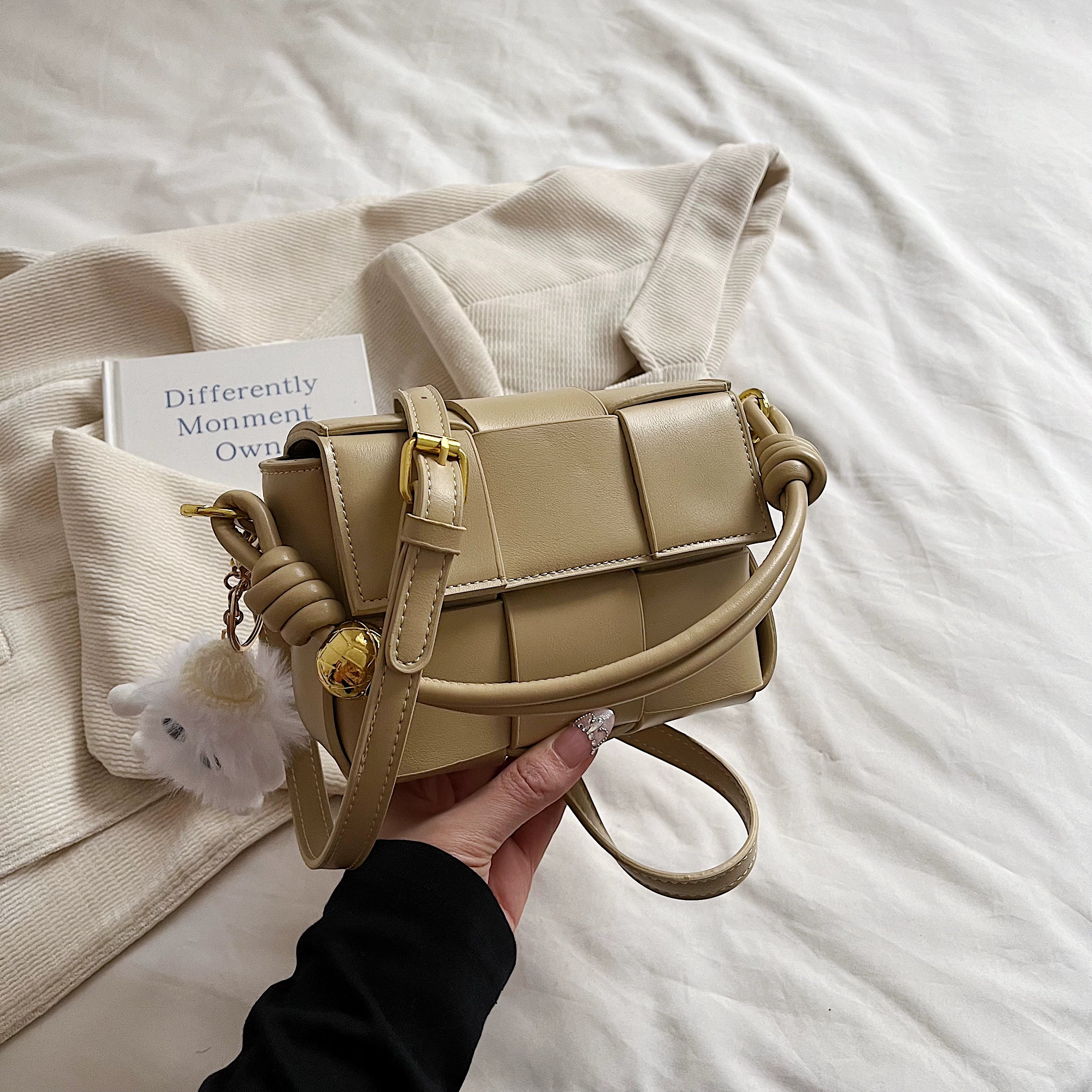 Women's Leather Versatile Square Casual Bag