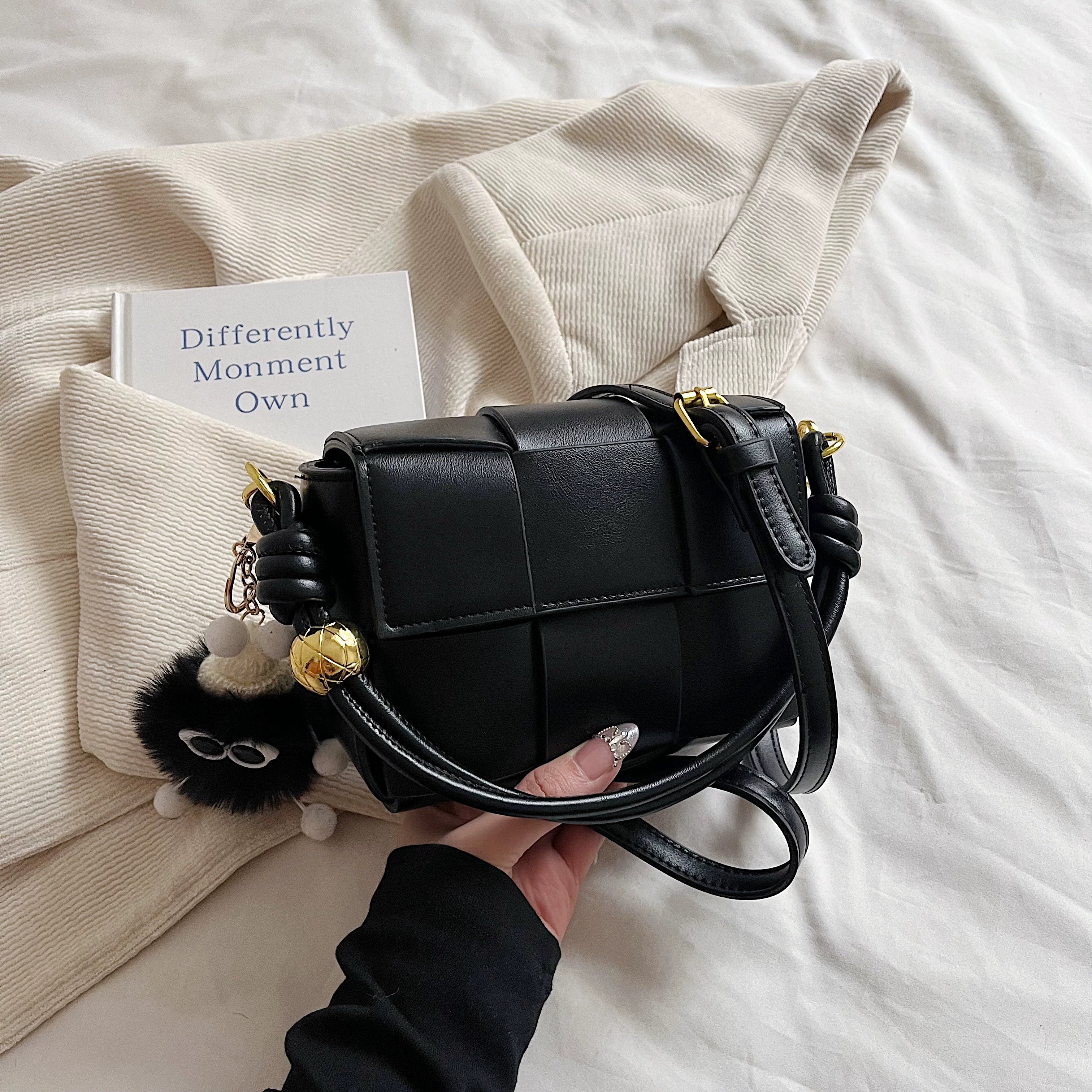 Women's Leather Versatile Square Casual Bag