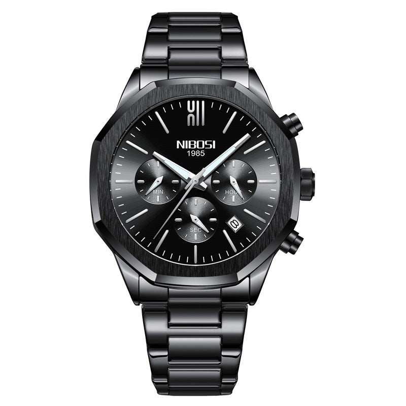 Men's One-Piece Black Watch