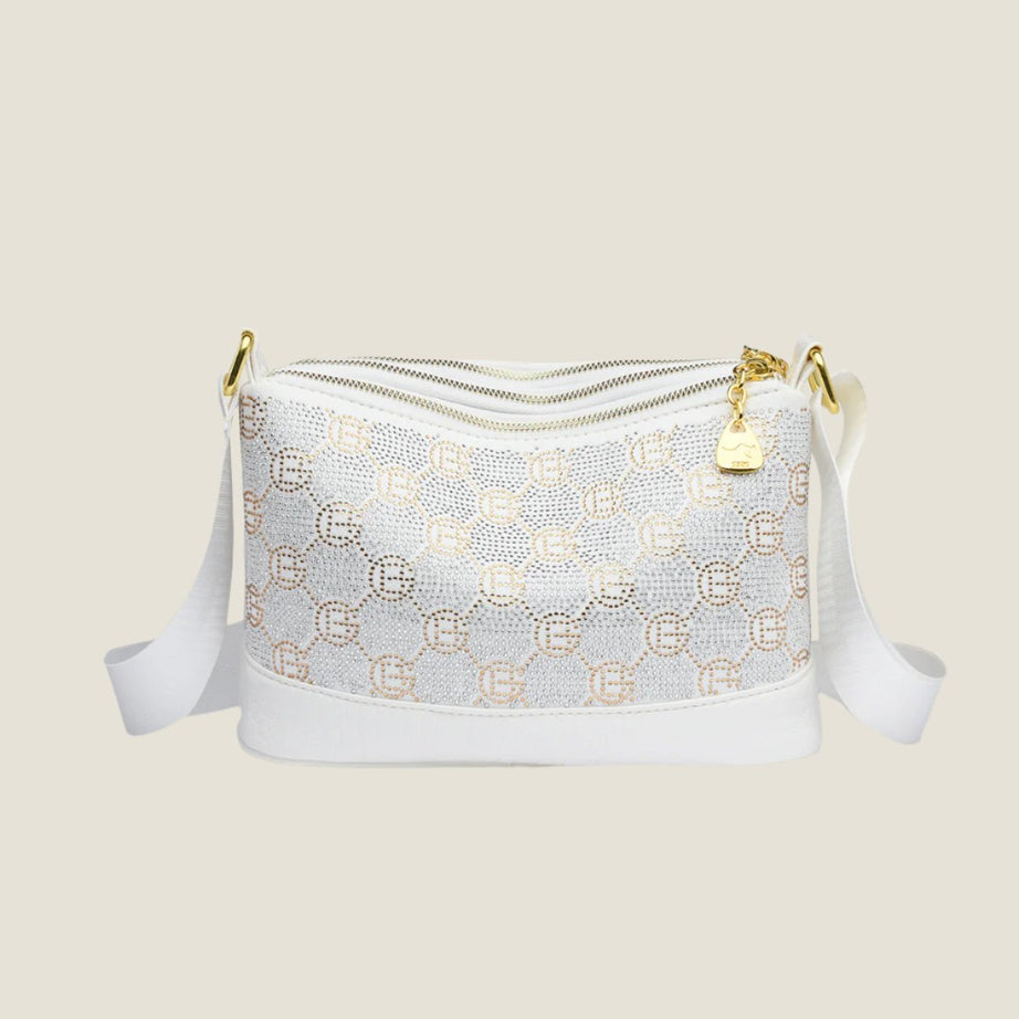 Women's Leather Crocodile Texture Crossbody Bag