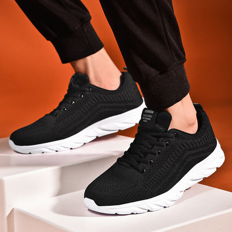 Men's Breathable Flying Running Shoes