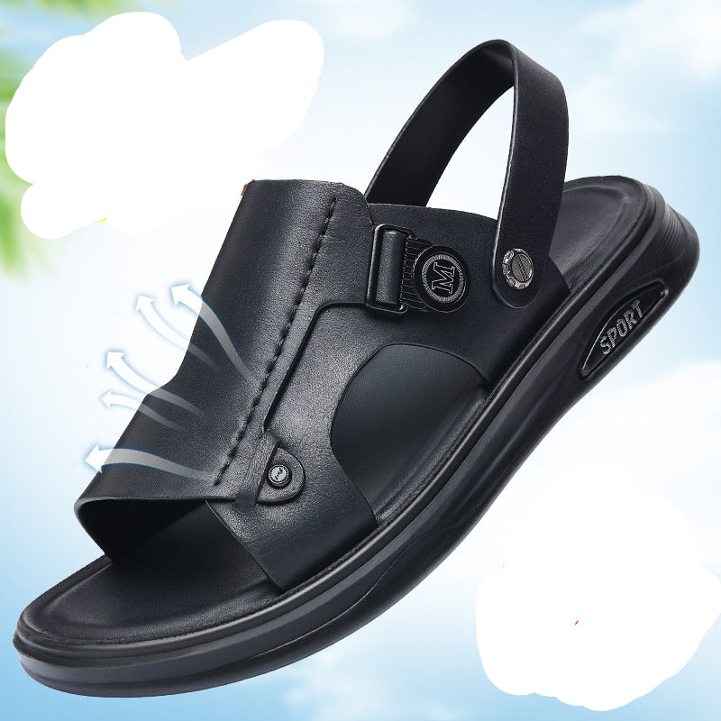 Men's Genuine Leather Outdoor Sandals