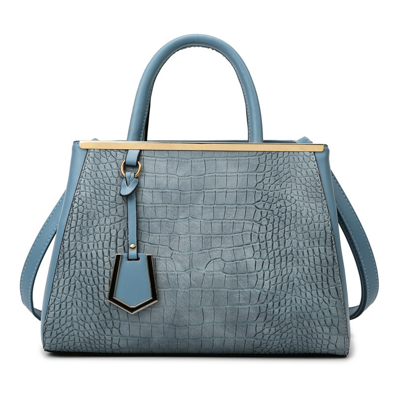 Women's Leather Luxury Crocodile Desige Handbag