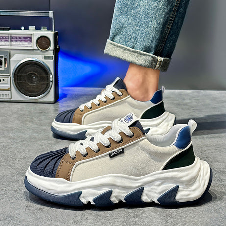 Men's Thick-Sole Breathable Fashion Running Shoes