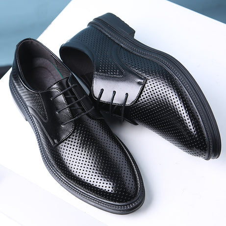 Men's Leather British Style Casual Shoes