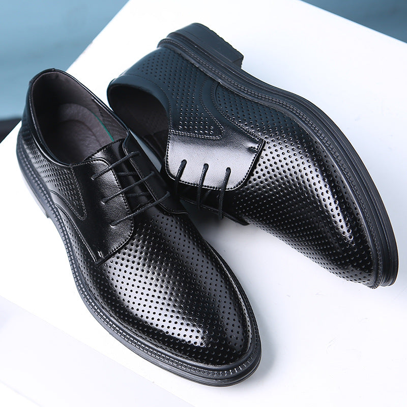 Men's Leather British Style Casual Shoes