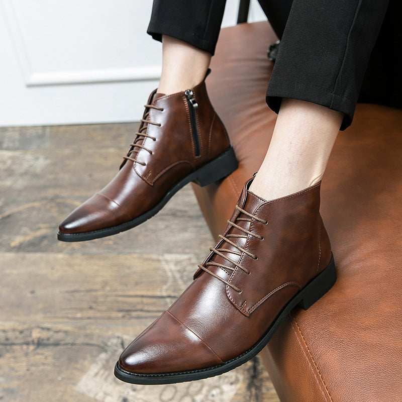 Men's Fashion British Style Martin Boots