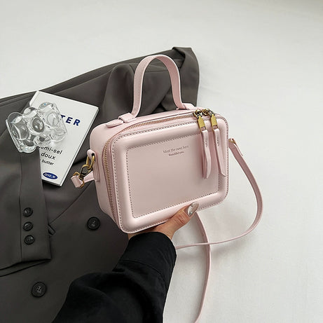 Women's Leather Trendy Shoulder Dumpling Bag