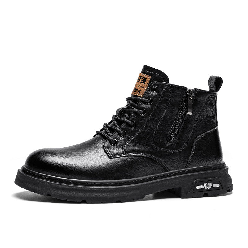 Men's British Style High-Top Martine Boots