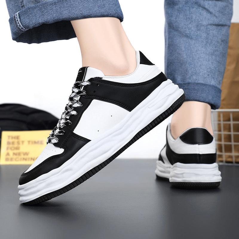 Men's Breathable Low-top Lace-up Shoes