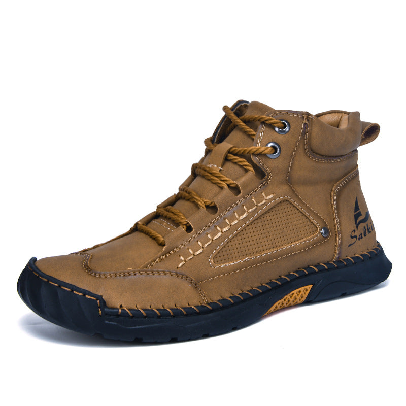 Men's Versatile High-Top Casual Martin Boots