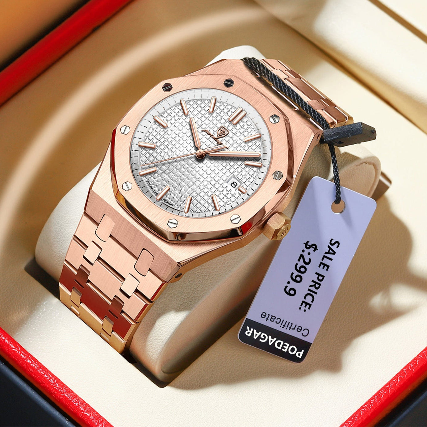 Men's Waterproof Luminous Luxury Watch