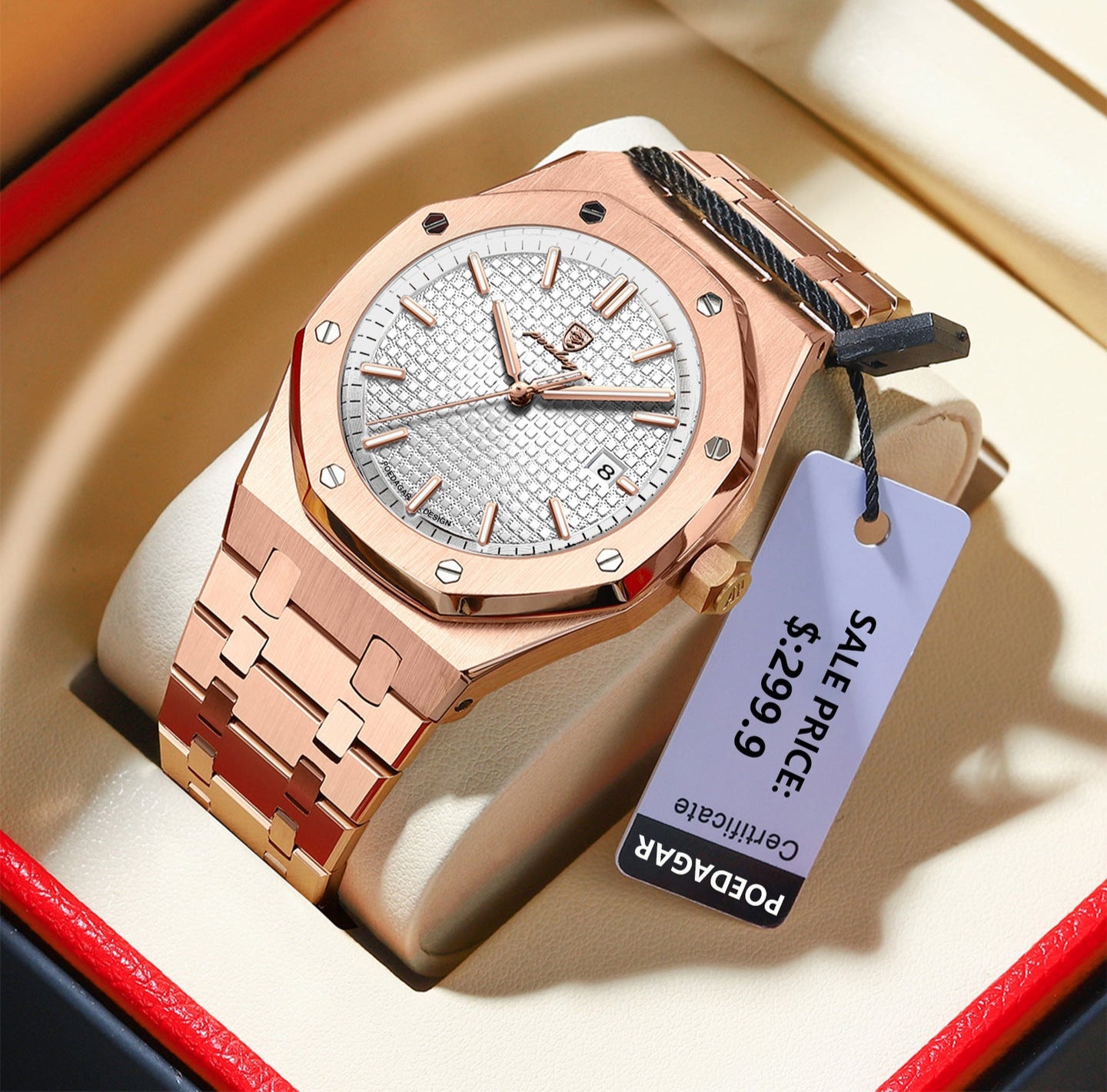 Men's Waterproof Luminous Luxury Watch