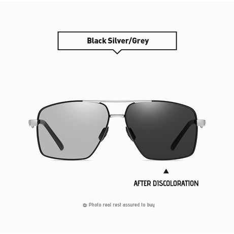 Men's Color-changing Night Vision Driving Sunglasses