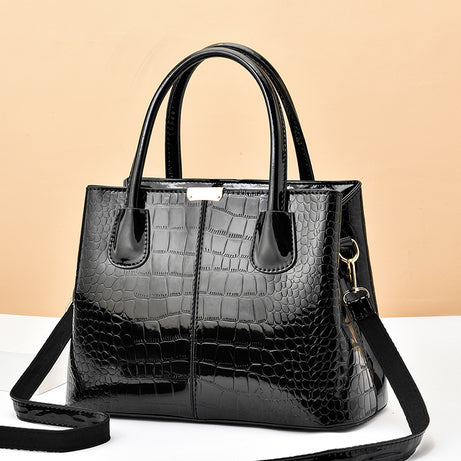 Women's Fashion Bright Leather Shoulder Bag