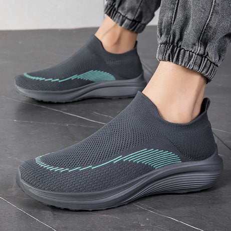 Men's Fly-Woven Mesh shoes Breathable Sneakers (In Stock)