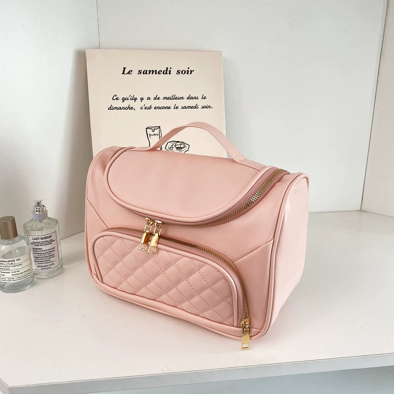 Women's Handheld Portable Cosmetic Bag