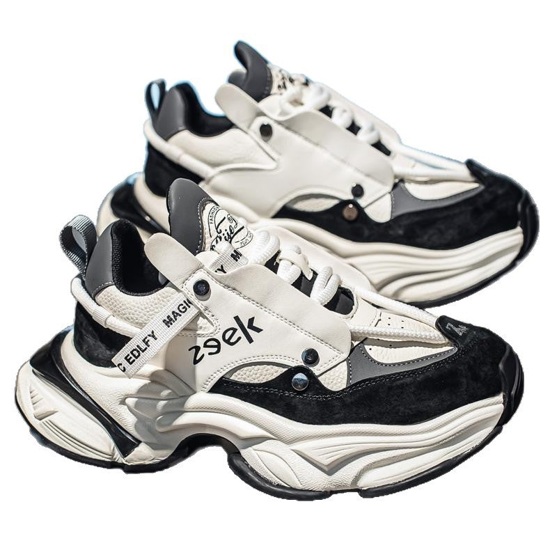 Men's Fashion Microfiber Trendy Casual Shoes