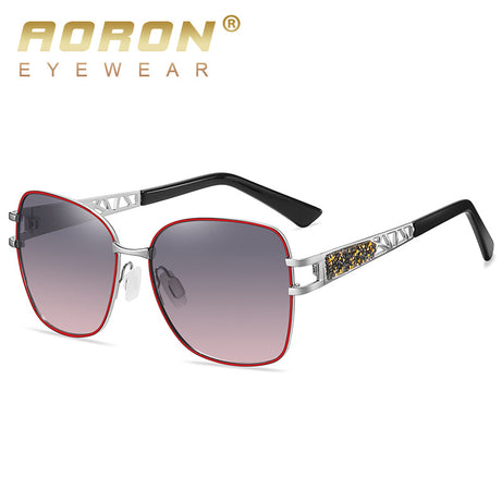 Men's Fashionable Metal Polarized Sunglasses